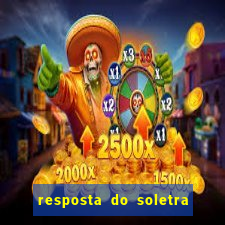 resposta do soletra de hoje